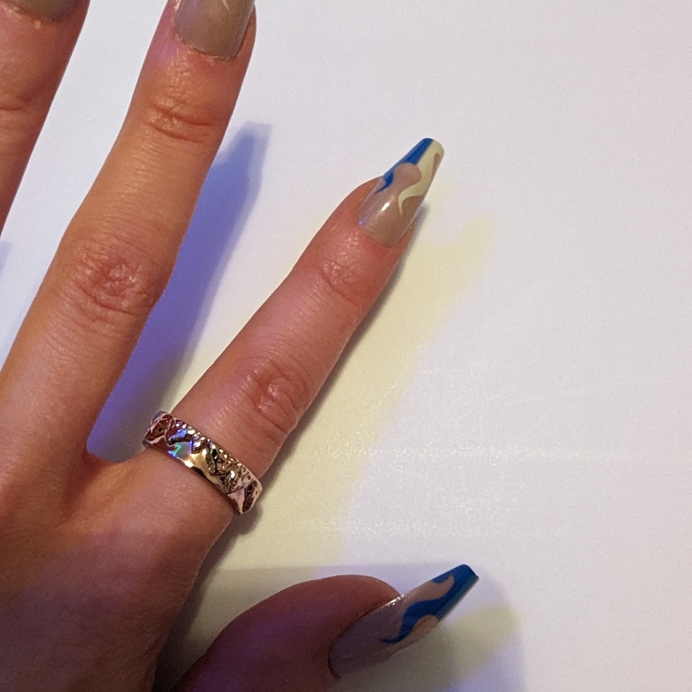 Fashion rose gold ring - Picture 10 of 12